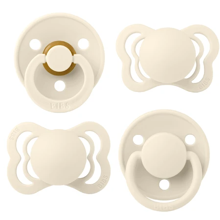 Комплект нагрудников Try-It Collection, manechine, cauciuc și silicon, mărimea 1, 0-6 luni, Ivory, 4 bucăți: цены и характеристики