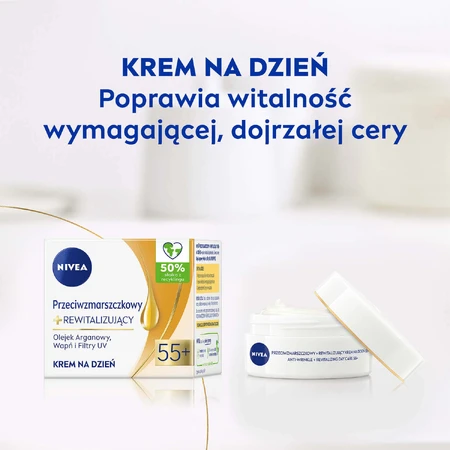 Nivea Антиморщинный + восстанавливающий дневной крем SPF15 55+, 50 мл: цены и характеристики