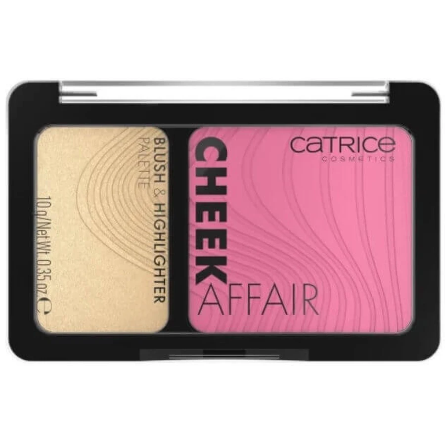 Catrice Cheek Affair Blush and Highlighter Palette 010 Love At First Swipe, 10 г: цены и характеристики