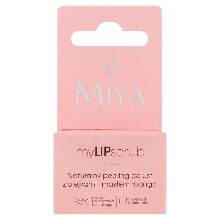 Натуральный скраб для губ Miya Cosmetics MyLIPscrub с маслами и маслом манго, 10 г: цены и характеристики