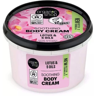Крем для тела «Лотос и 5 масел» Organic Shop, 250 мл