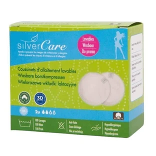 Masmi Silver Care органические прокладки для груди из буйволиной кожи, 2 штуки