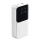 Мини-порт Joyroom JR-PBC06 со встроенными кабелями USB-C/Lightning, 30 Вт, 10000 мА·ч, белый