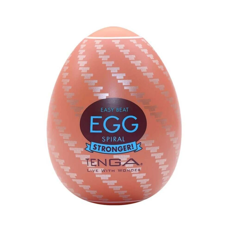 Одноразовий яйцеподібний мастурбатор Tenga Easy Beat Egg Spiral Strober: ціни та характеристики