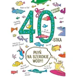Открытка A5 40TH BIRTHDAY