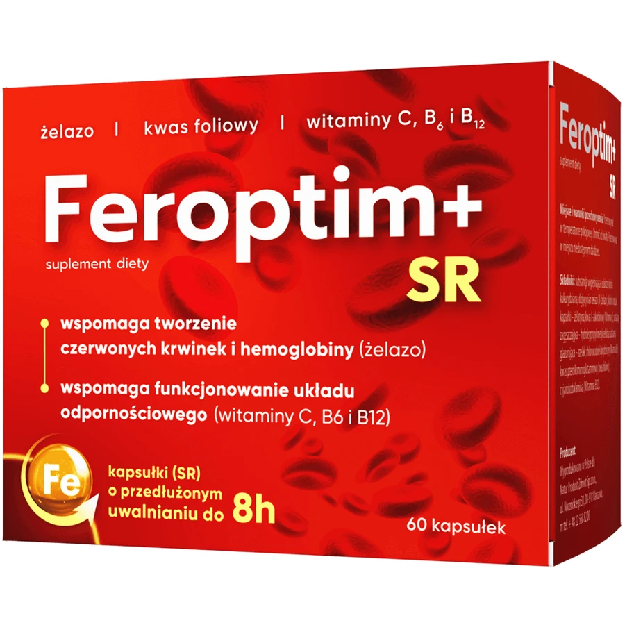 Фероптим+ СР, 60 капсул: ціни та характеристики