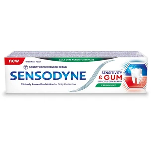 Зубная паста Sensodyne Hypersensitivity &amp; Gums с фторидом и мятным вкусом, 75 мл