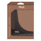 KillyS For Men Расческа для укладки бороды, деревянная расческа для укладки бороды