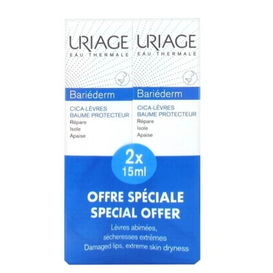 Uriage, Bariederm Бальзам де бузе, 2 x 15 мл: цены и характеристики