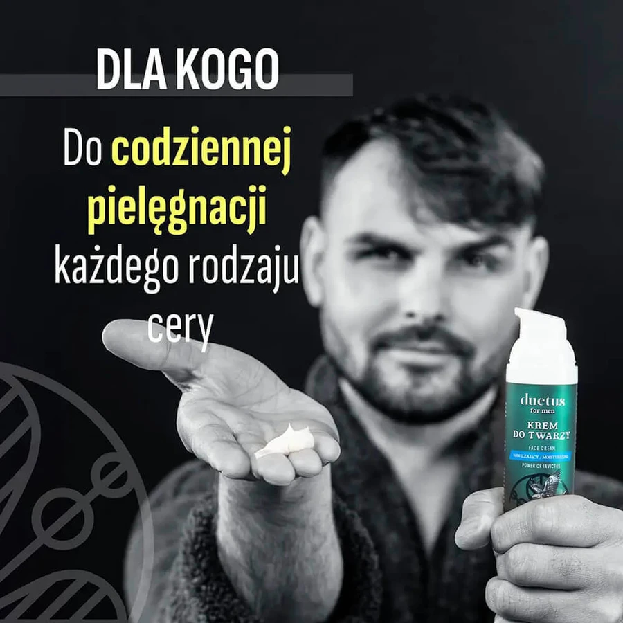 Duetus For Men, крем-де-фацэ гидратант, 50 мл: цены и характеристики