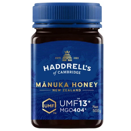 Haddrell's, мёд из мануки UMF 13+ MGO 404+, 500 г: цены и характеристики