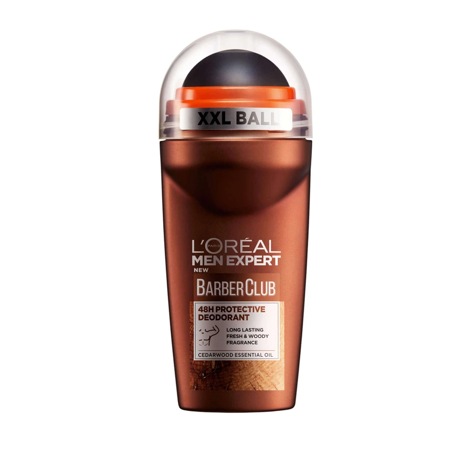 Антиперспірант-ролик для чоловіків Barber Club Men Expert, 50 мл, Loreal Paris: ціни та характеристики