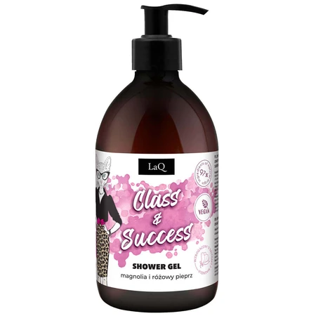 LaQ Class & Success, gel de duș, magnolie și piper roz, 500 ml: цены и характеристики