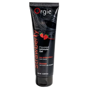 Orgie Flavored Intimate Интимный гель со вкусом клубники, 100 мл