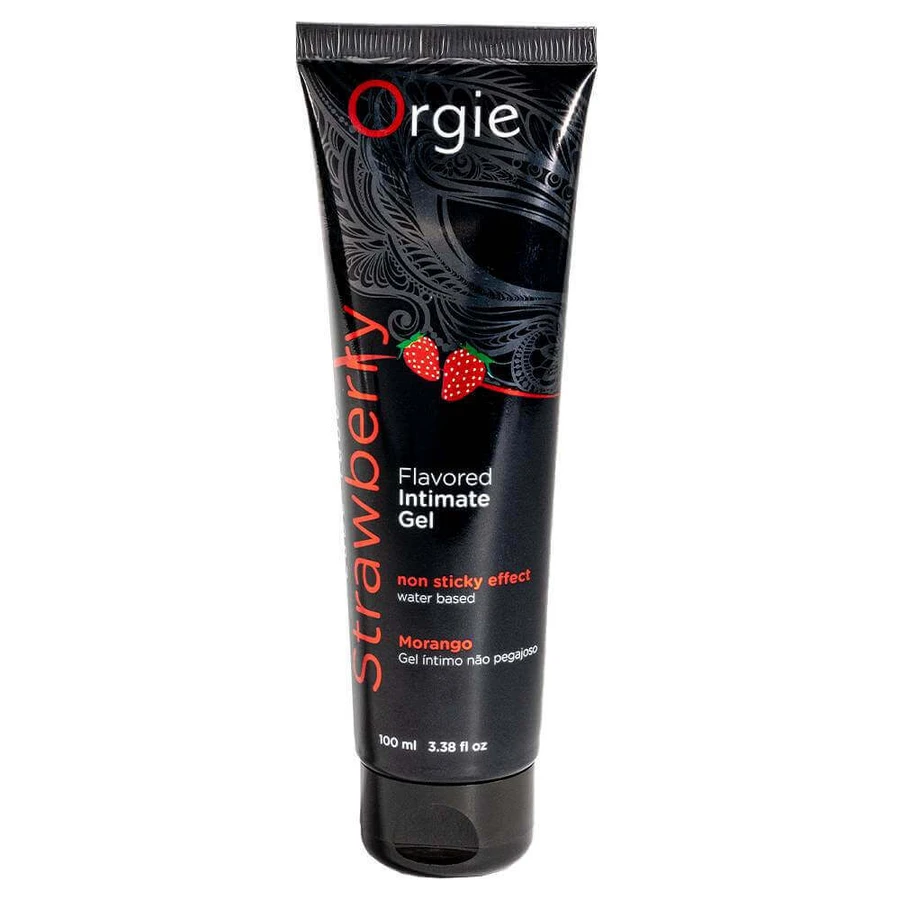Orgie Flavored Intimate Интимный гель со вкусом клубники, 100 мл: цены и характеристики