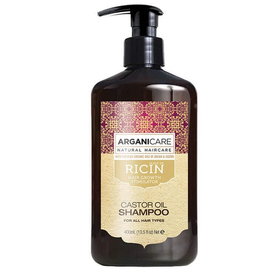 Шампунь для стимуляції росту волосся Arganicare Castor Oil, 400 мл: ціни та характеристики