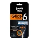 Joolea Men Glide Flex-Pro 6, бритва для светлой кожи + сменный картридж