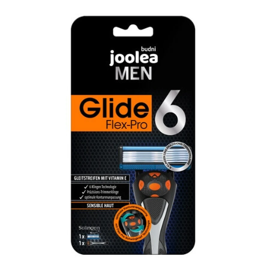 Joolea Men Glide Flex-Pro 6, бритва для светлой кожи + сменный картридж: цены и характеристики