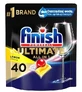 Капсули для посудомийної машини Finish Quantum Ultimate All in 1 лимонні таблетки 40 шт