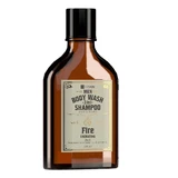HiSkin Men Whisky Body Wash and Hair and Beard Shampoo 3in1 Fire, 330 мл