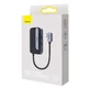 Универсальный USB-концентратор для планшета/смартфона 6-в-1 USB-C Baseus PadJoy - темно-серый