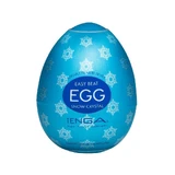 Одноразовий яйцеподібний мастурбатор Tenga Easy Beat Egg Snow Crystal