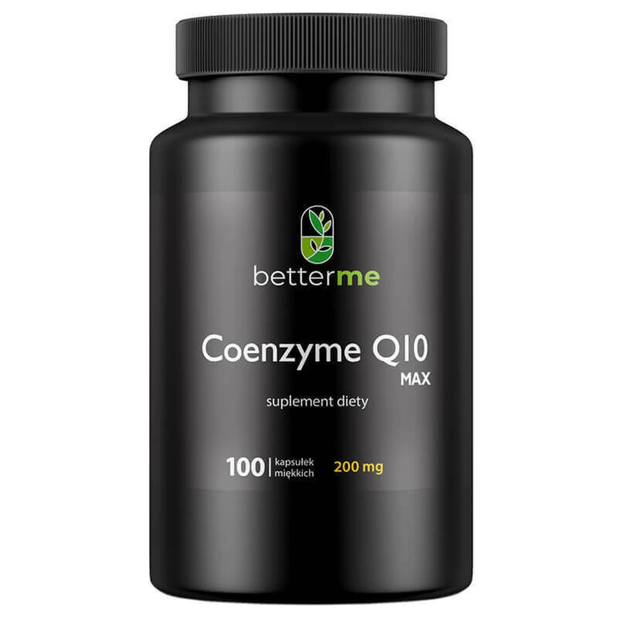 BetterMe Coenzima Q10 Max, коензим Q10, 100 капсул moi: ціни та характеристики
