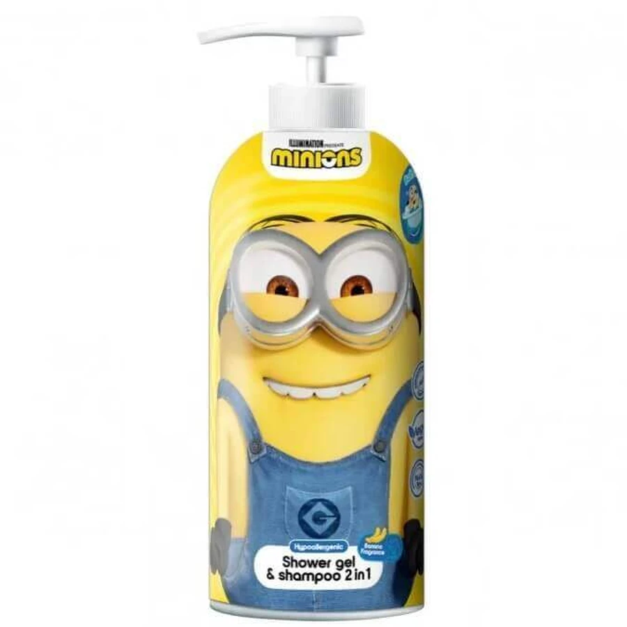 Гель для душа и шампунь Minions 2 в 1 Банан, 1000 мл: цены и характеристики