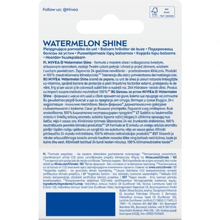 Живильна губна помада Nivea Watermelon Shine, 4,8 г