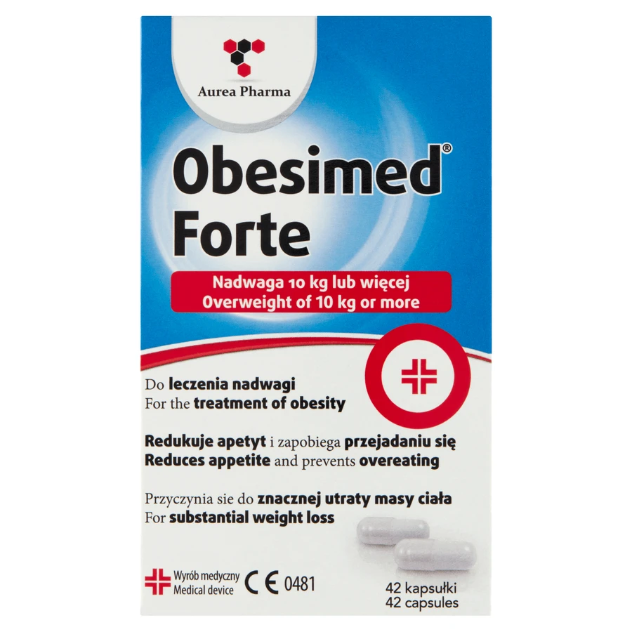 Обесимед Форте Aurea Pharma Obesimed Forte, 42 капсулы: цены и характеристики