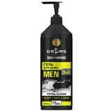 Гель для душу Dalas Men 3-in-1 Total Clean, 1000г