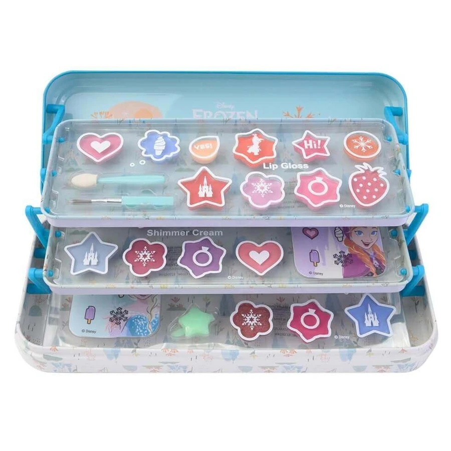 Трьохшаровий дитячий косметичний кейс Lip Smacker Disney Frozen: ціни та характеристики