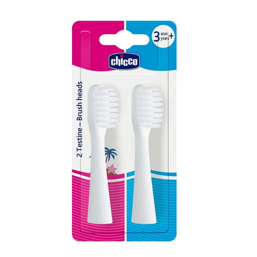 Насадки для электрической зубной щетки Chicco 36 месяцев+: цены и характеристики