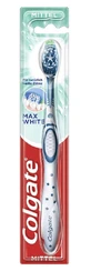 Colgate Max White, зубна щітка, середня, 1 шт