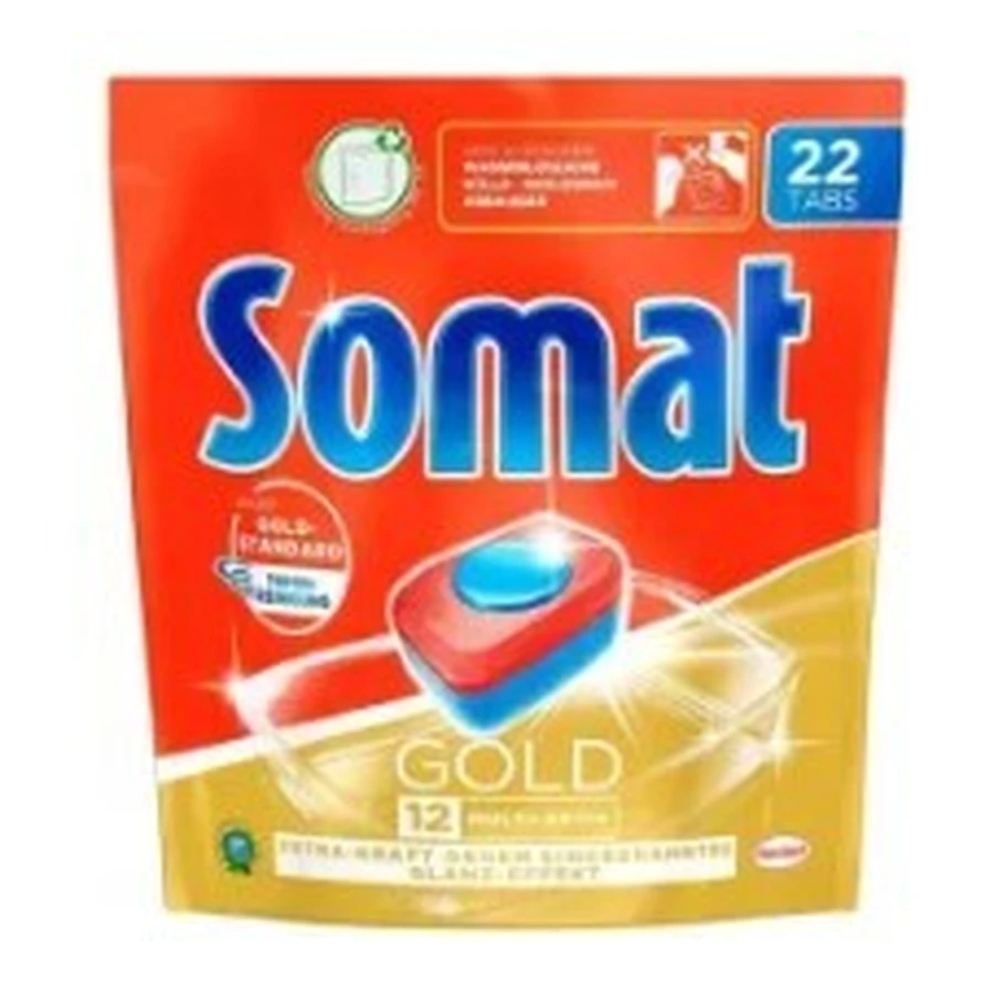 Somat, Gold, Таблетки для посудомийної машини, 22 шт: ціни та характеристики