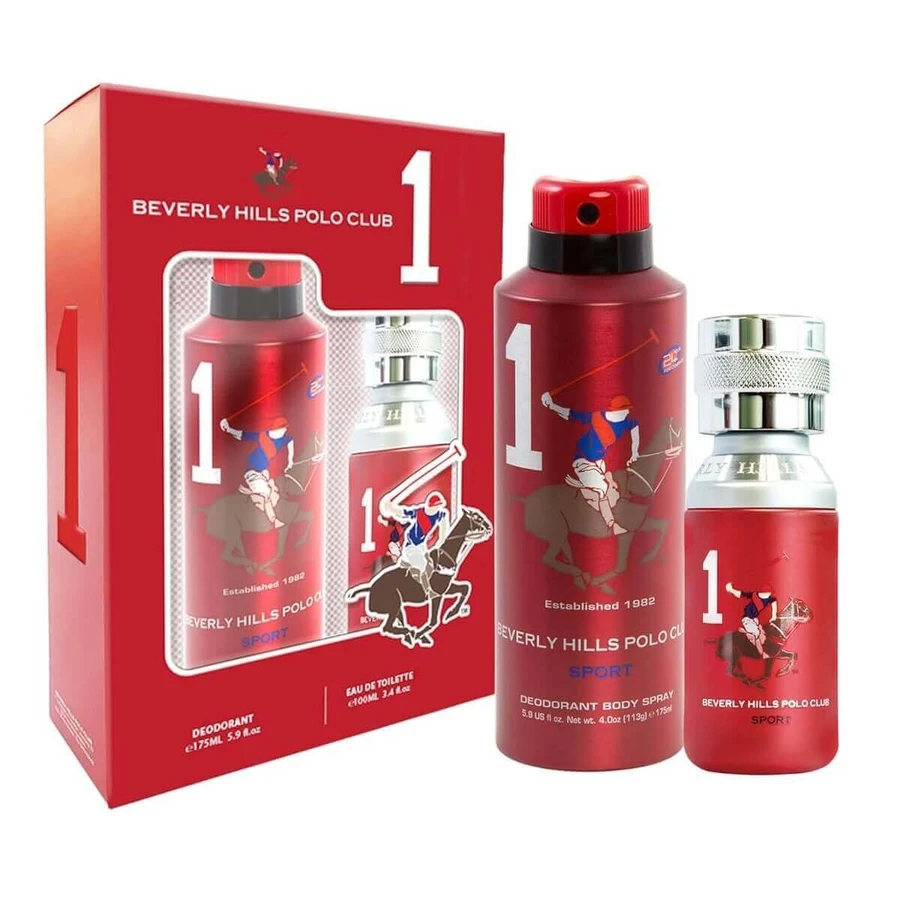 Туалетна вода Beverly Hills Polo Club Men Sport One, 100 мл + дезодорант, 175 мл: ціни та характеристики