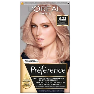 L Oreal Paris Preference краска для волос 8.23 Среднее розовое золото