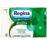 Regina, Туалетная бумага с алоэ вера, 12 рулонов