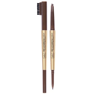 Карандаш для бровей Wibo 3 в 1 Eyebrow Stylist 1 Soft Brown