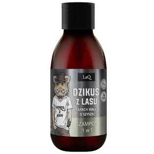 LaQ Forest Savage, мини șampon de păr, argintiu, 100 мл