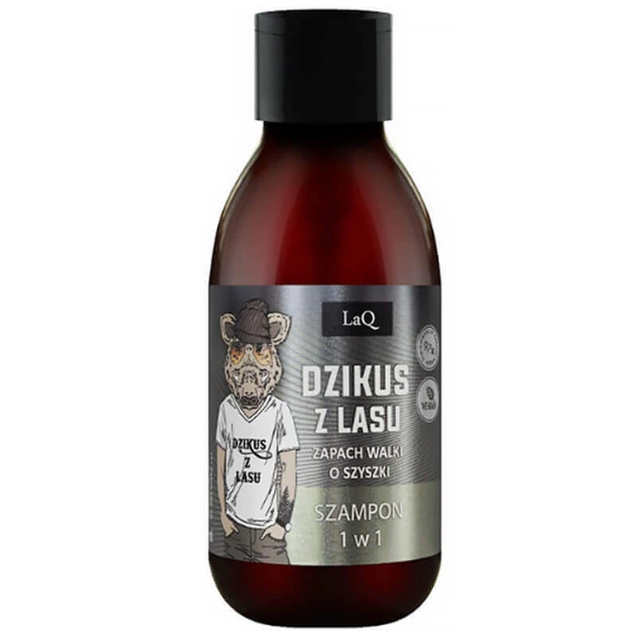 LaQ Forest Savage, мини șampon de păr, argintiu, 100 мл: цены и характеристики