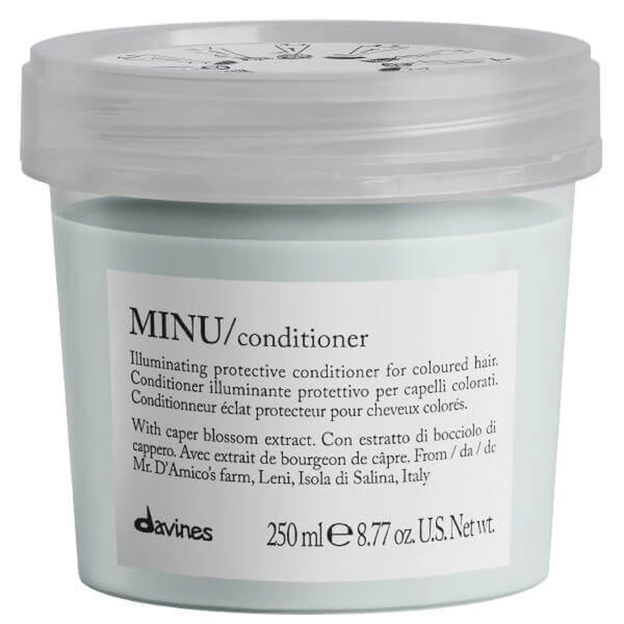 Захисний кондиціонер для фарбованого волосся Davines Essential Haircare MINU, 250 мл: ціни та характеристики