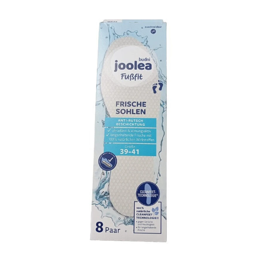 Joolea, Вкладиші для взуття 39-41, білі, 1 пара: ціни та характеристики