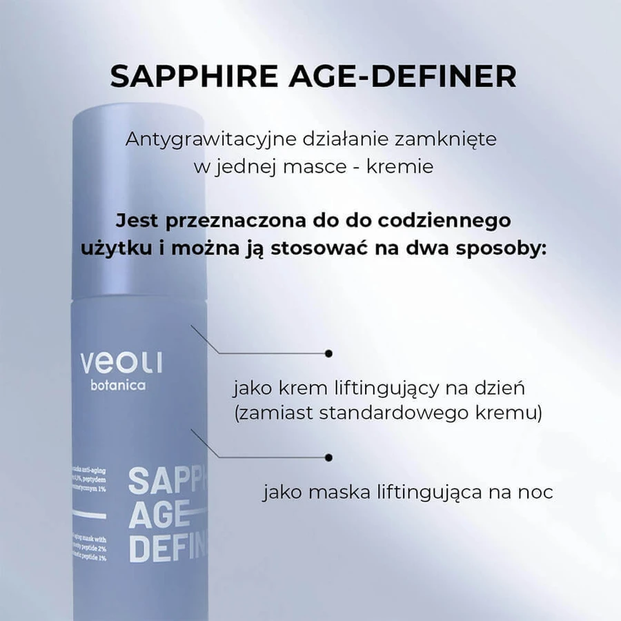 Veoli Botanica Sapphire Age-Definer Anti-Aging Lifting and Remodeling Mask, 50 мл: ціни та характеристики