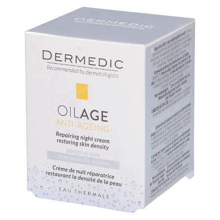 Dermedic Oilage Repairing нічний крем для відновлення щільності шкіри 50г: ціни та характеристики