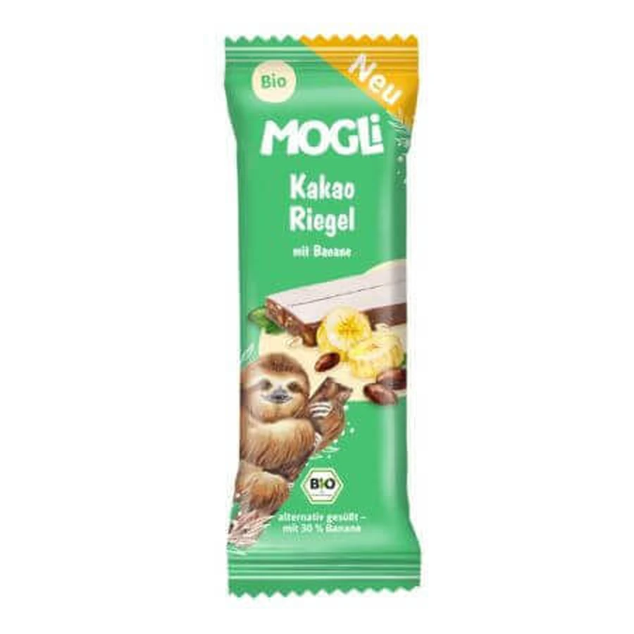 Батончик с бананом и какао, 25 г, Mogli: цены и характеристики