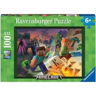 Пазл Монстри MineCraft, + 6 років, 100 деталей, Ravensburger