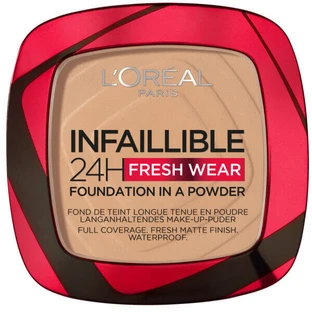 L Oreal Paris Infaillible 24H Fresh Wear Foundation у порошку 140 Golden Beige, 9 г