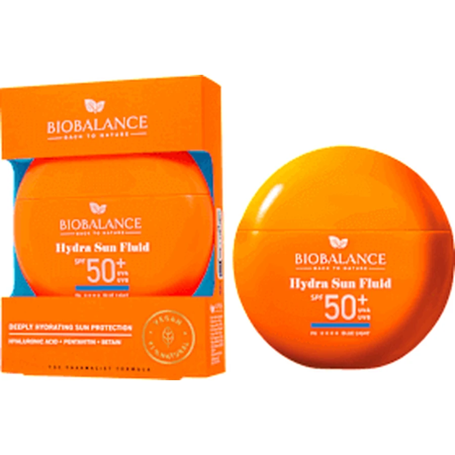BIOBALANCE HYDRA SUN Солнцезащитный флюид с SPF 50, 40 мл: цены и характеристики