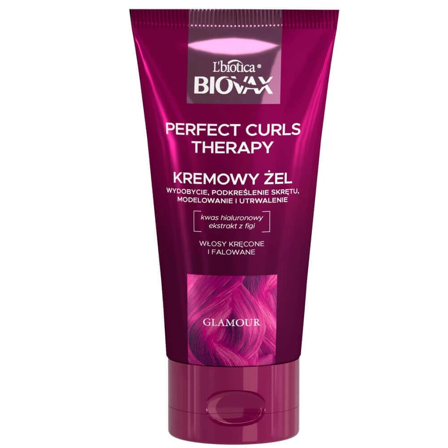 Зволожуючий гель для укладання хвиль і локонів Biovax Glamour Perfect Curls Therapy, 150 мл: ціни та характеристики